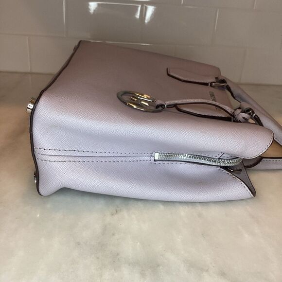 Michael Kors Bag Purse Handbag Leather Camille Crossbody Satchel Pocketbook - Picture 9 of 14